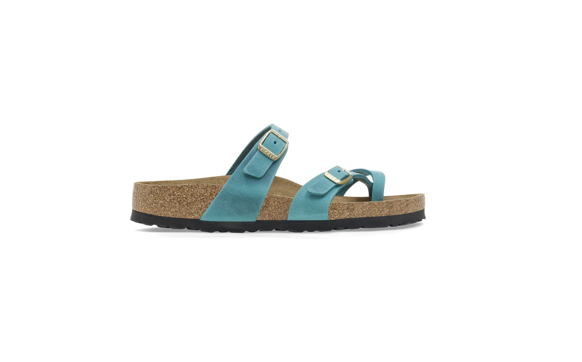 Birkenstock Mayari Oiled Leather Biscay Bay Regular
