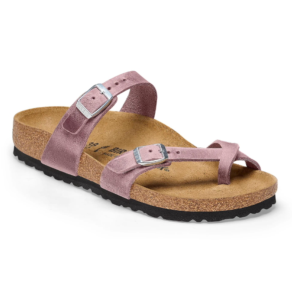 Birkenstock Mayari Oiled Leather Lavender Sandals Regular