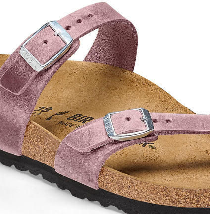 Birkenstock Mayari Oiled Leather Lavender Sandals Regular