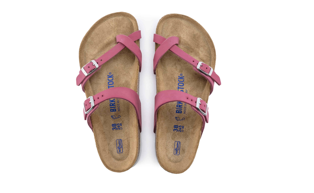 Birkenstock Mayari Soft Footbed Fuchsia Tulip Nubuck Regular