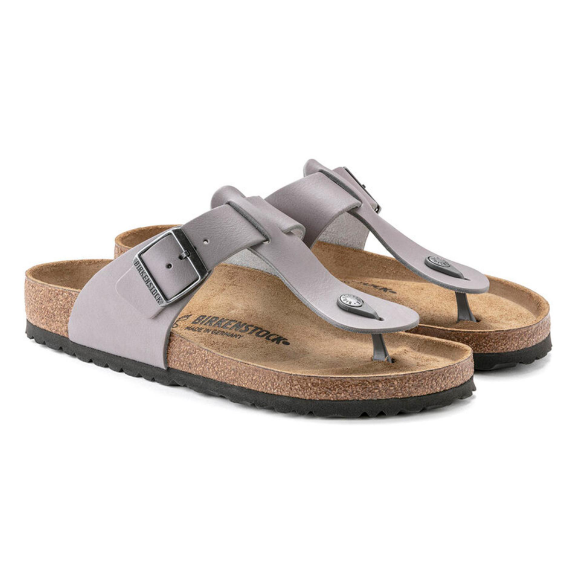 Birkenstock Medina Natural Leather Stone Coin Regular
