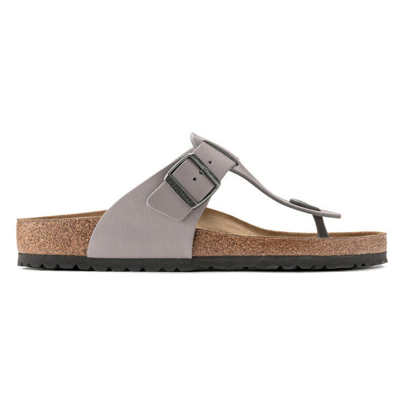 Birkenstock Medina Natural Leather Stone Coin Regular