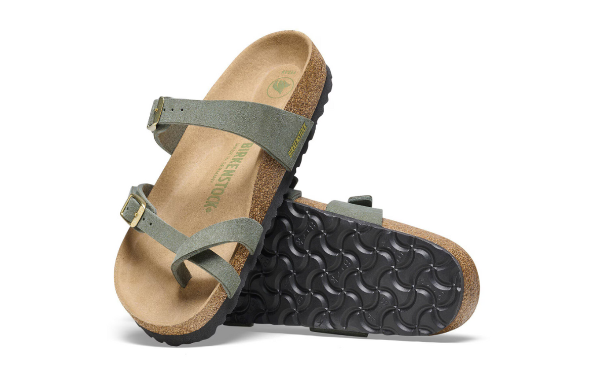 Birkenstock Mayari Vegan Sandals Soft Birki Vegan Thyme Regular
