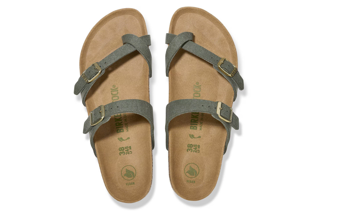 Birkenstock Mayari Vegan Sandals Soft Birki Vegan Thyme Regular