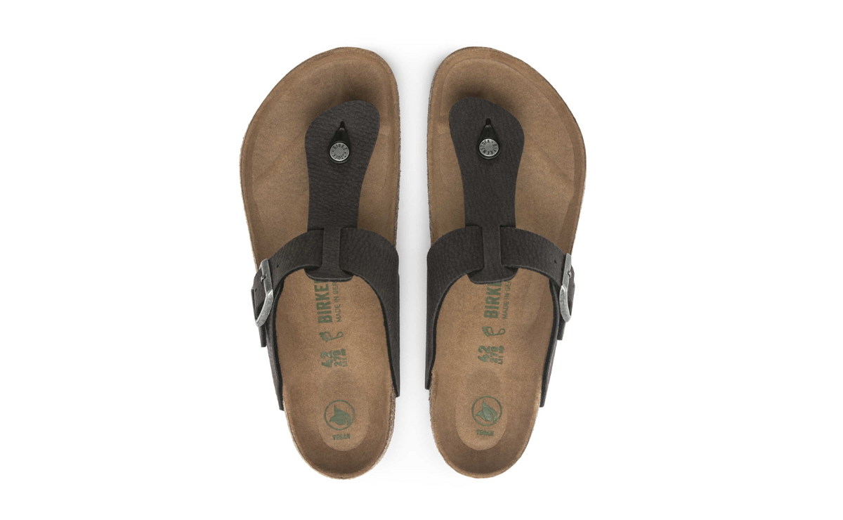 Birkenstock Medina Micro Fibre Desert Dust Black Regular