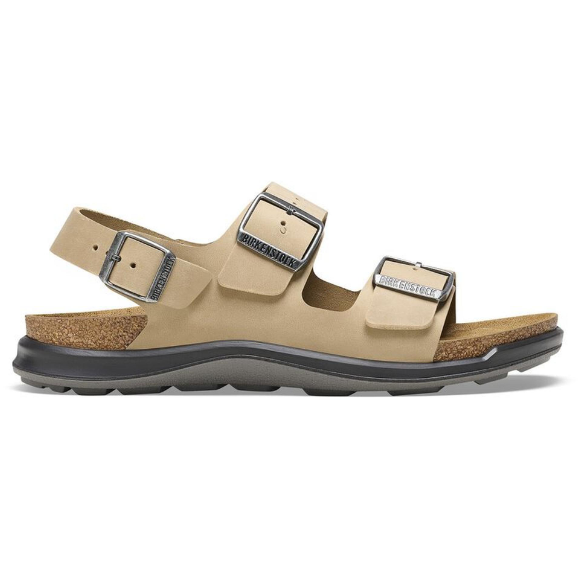 Birkenstock Milano Crosstown Oiled Leather Sandals Tabacco Brown Regular
