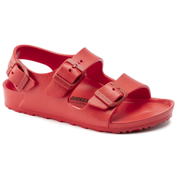 Birkenstock Milano Kids EVA Active Red Sandals Narrow