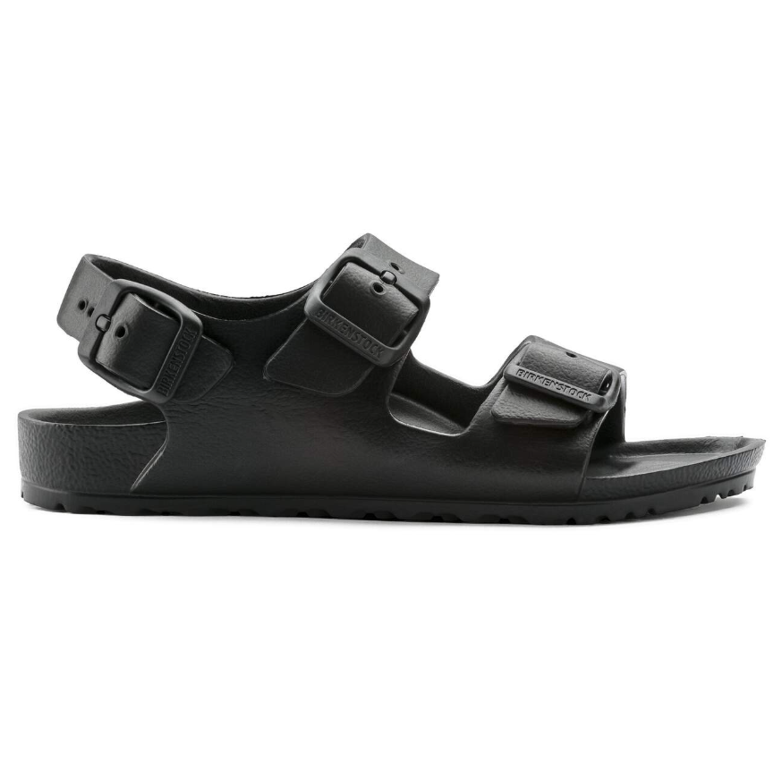 Birkenstock Milano Kids EVA Black Sandals Narrow