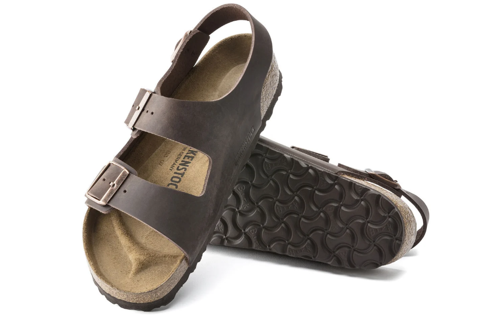 Birkenstock Milano Oiled Leather Habana Regular