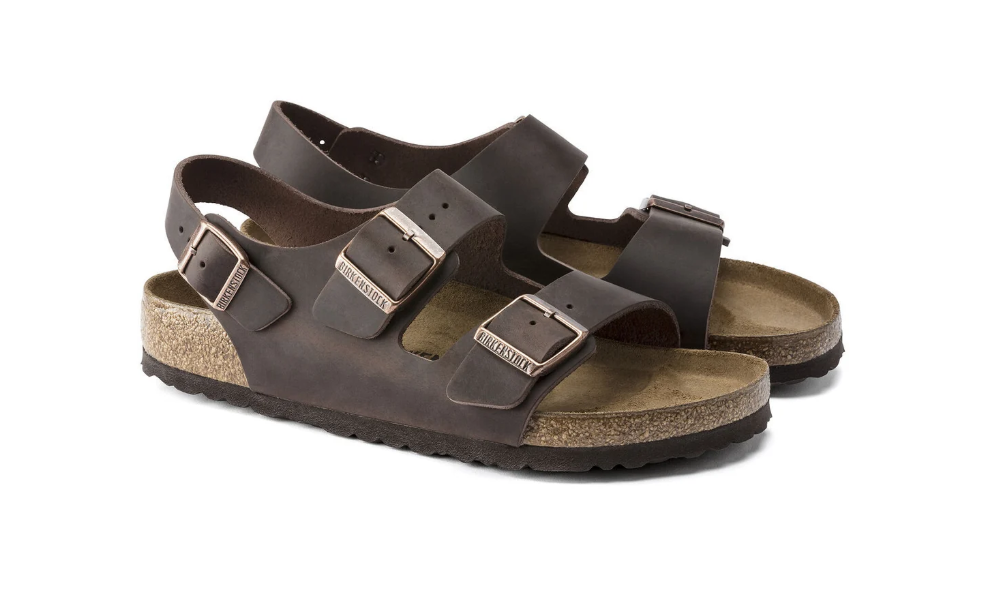 Birkenstock Milano Oiled Leather Habana Regular