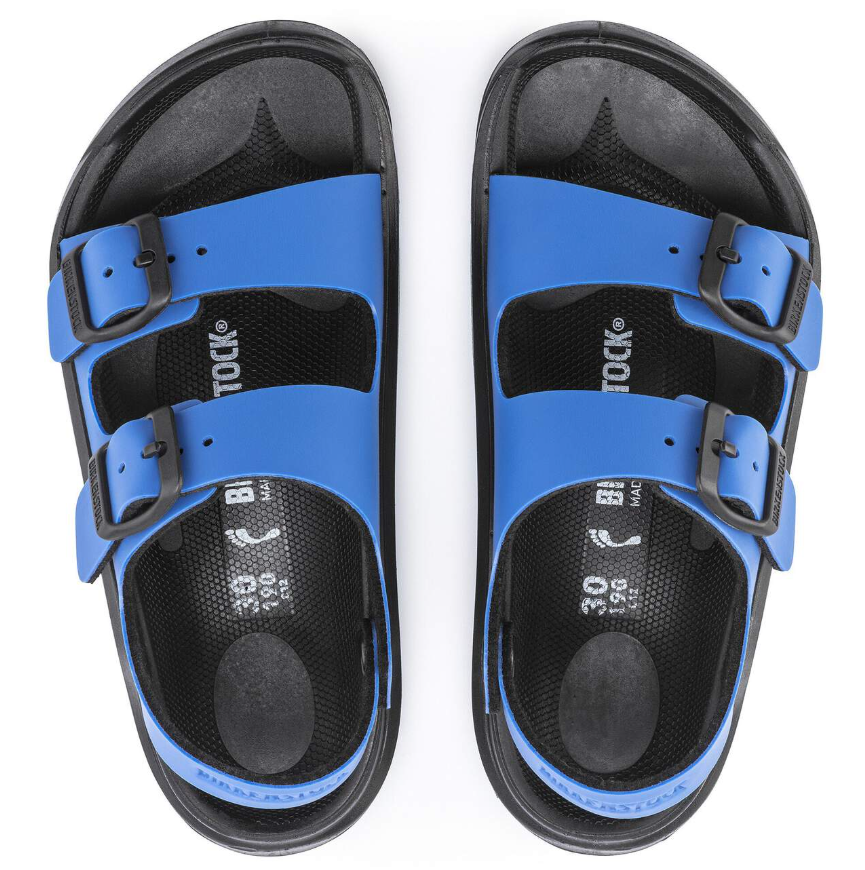 Birkenstock Mogami Kids Birko-Flor Ultrablue-Black Narrow