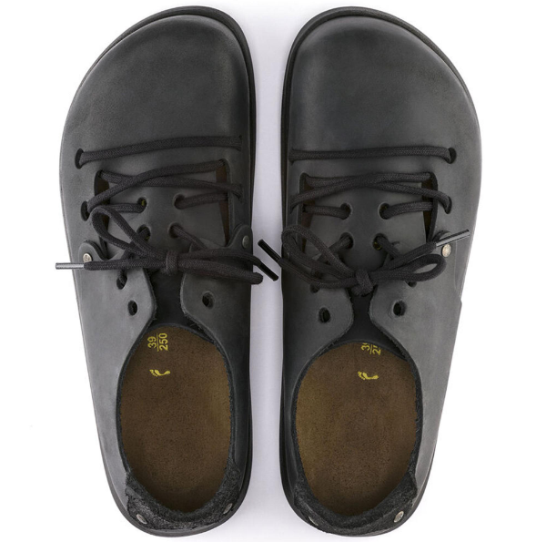 Birkenstock Montana Oiled Leather Black Narrow