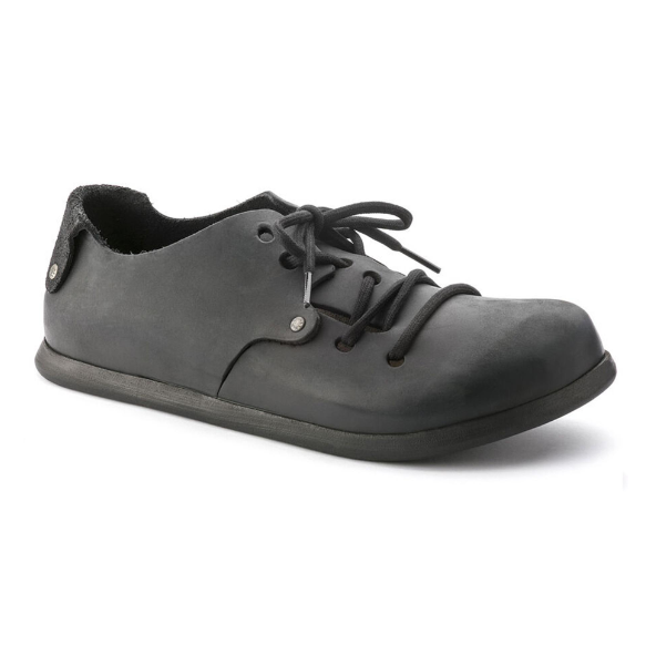Birkenstock Montana Oiled Leather Black Narrow