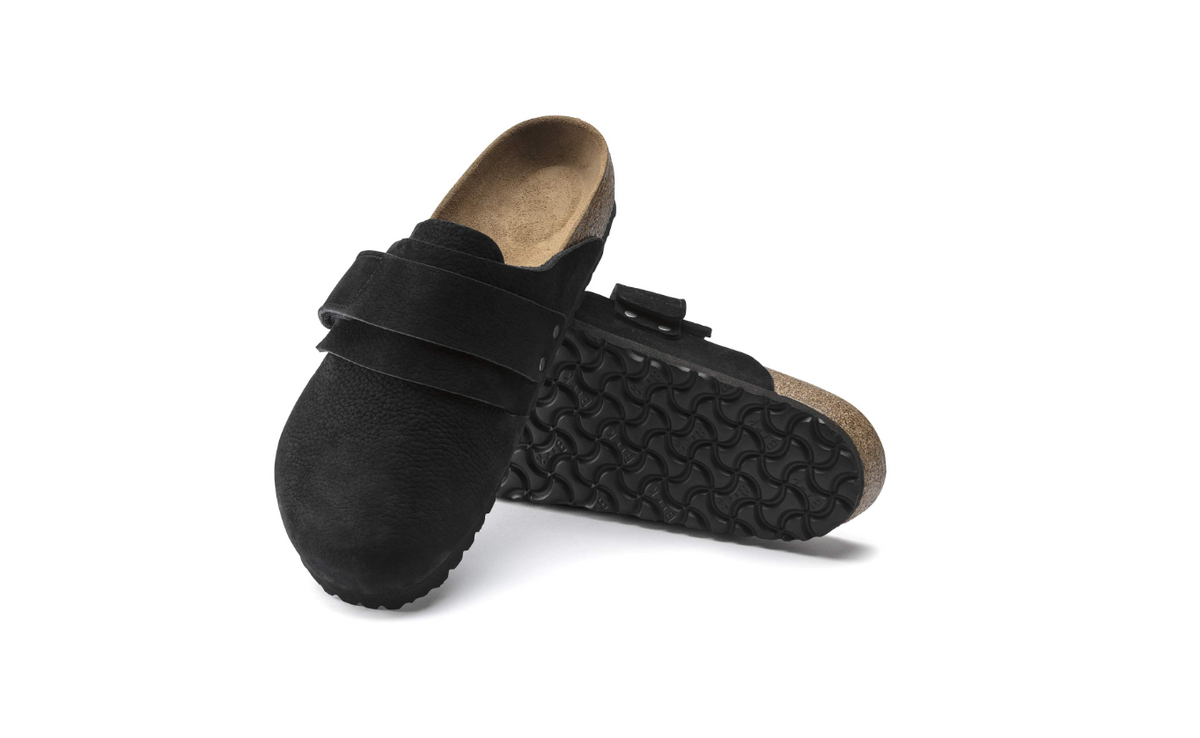 Birkenstock Nagoya Nubuck Leather Desert Buck Black Regular