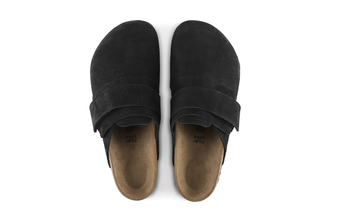 Birkenstock Nagoya Nubuck Leather Desert Buck Black Regular