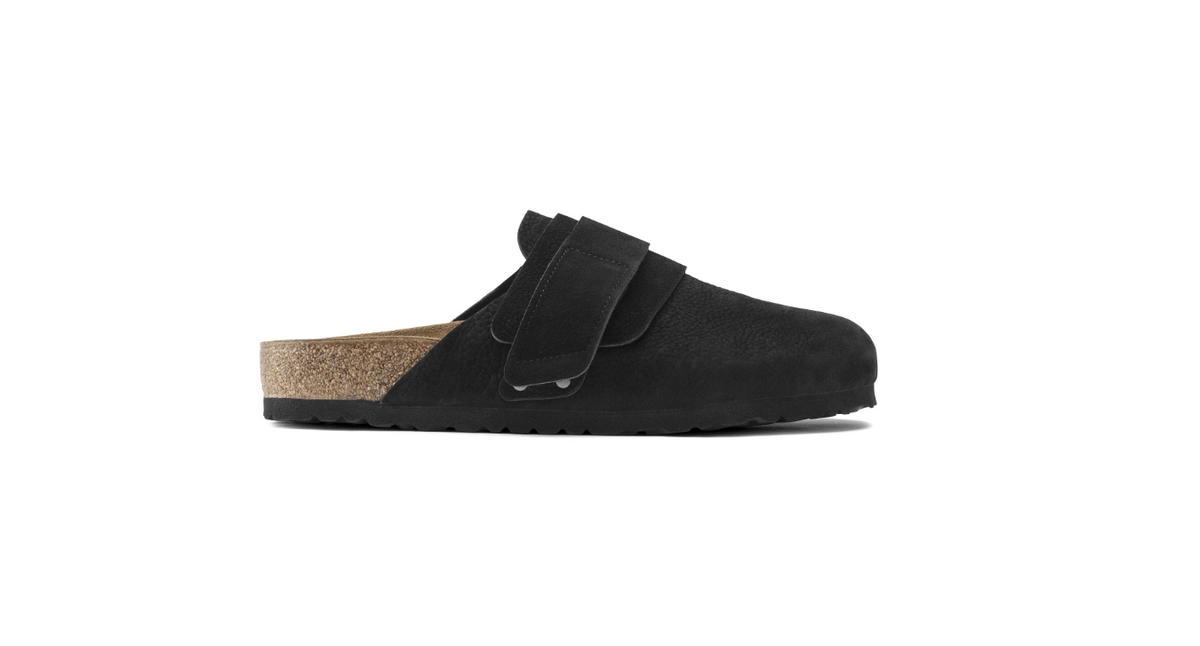 Birkenstock Nagoya Nubuck Leather Desert Buck Black Regular