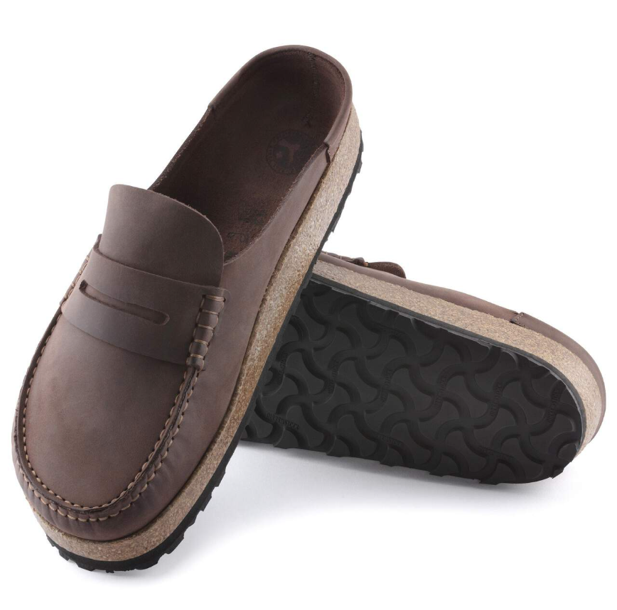 Birkenstock Naples Natural Leather Oiled Habana Regular