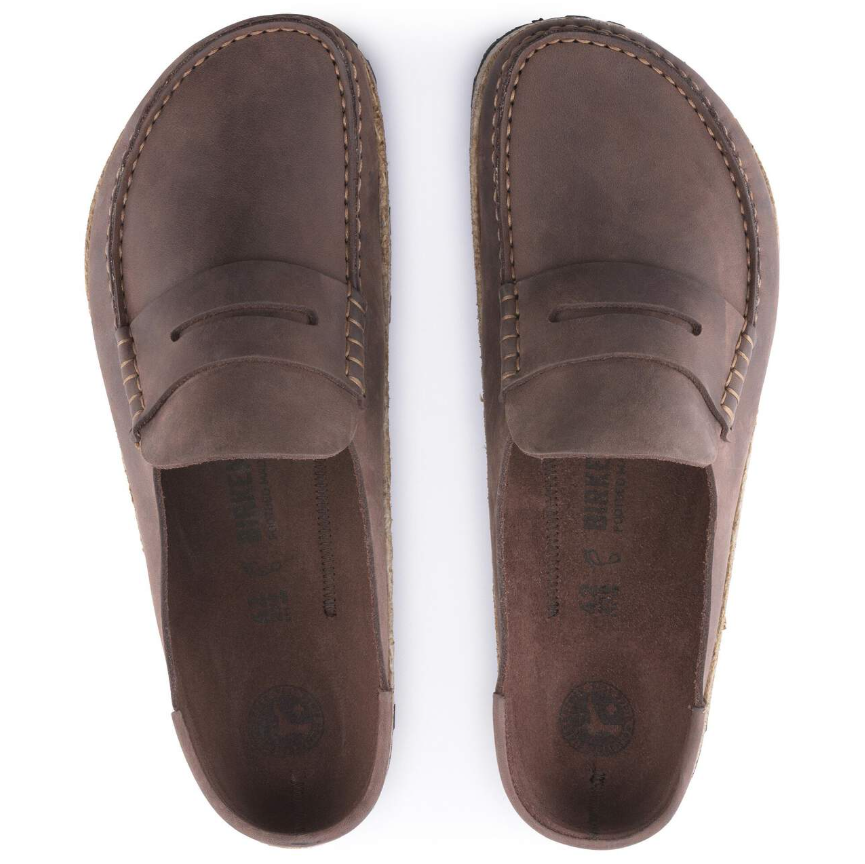 Birkenstock Naples Natural Leather Oiled Habana Regular