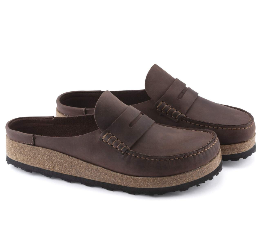 Birkenstock Naples Natural Leather Oiled Habana Regular