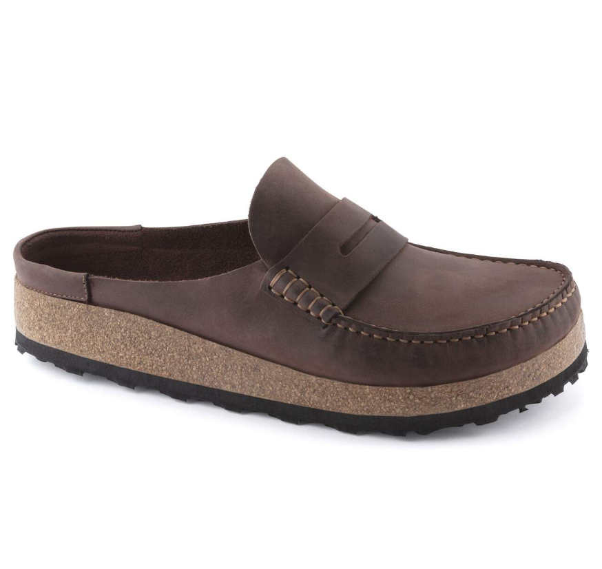 Birkenstock Naples Natural Leather Oiled Habana Regular