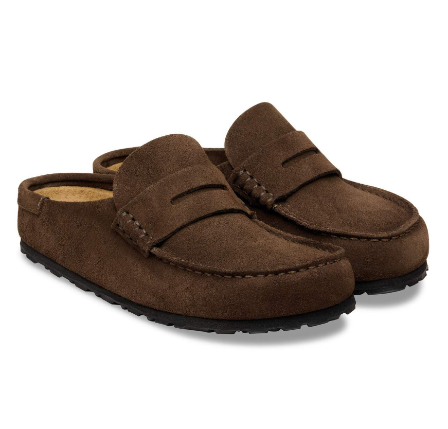 Birkenstock Naples Wrapped Suede Leather Carafe Narrow
