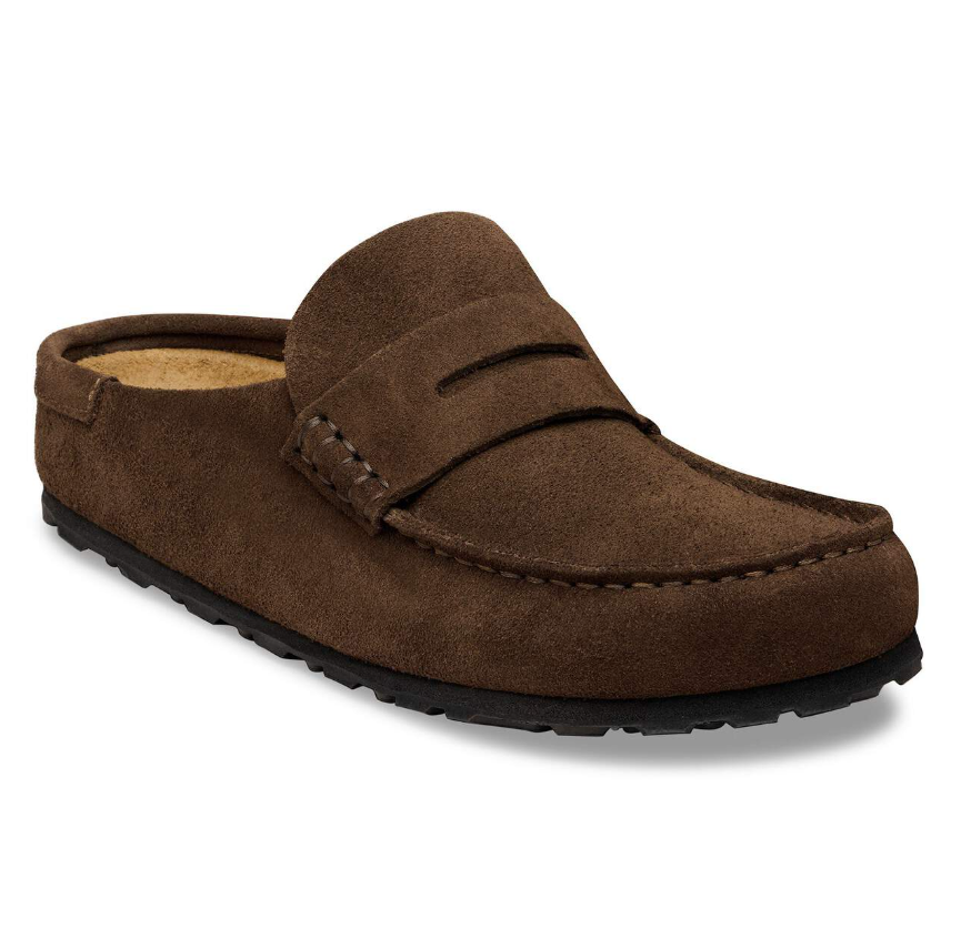 Birkenstock Naples Wrapped Suede Leather Carafe Narrow