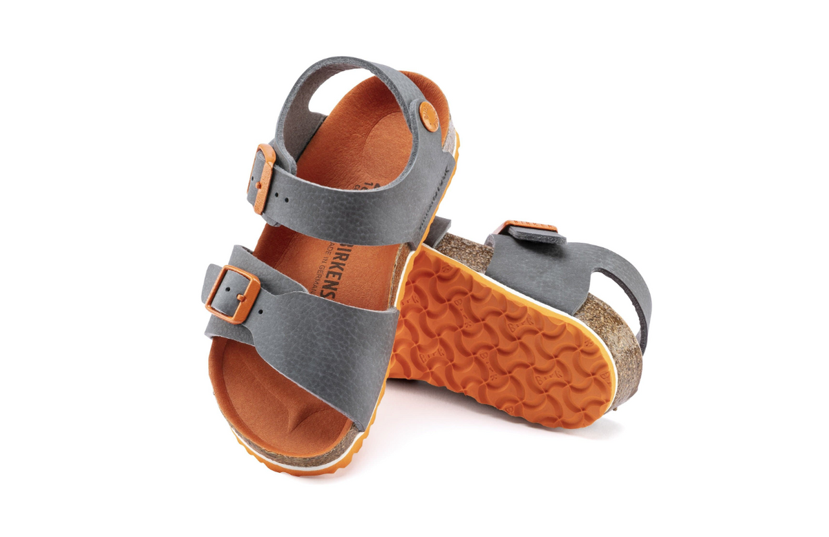 Birkenstock New York Kids Birko-Flor Gray Desert Soil