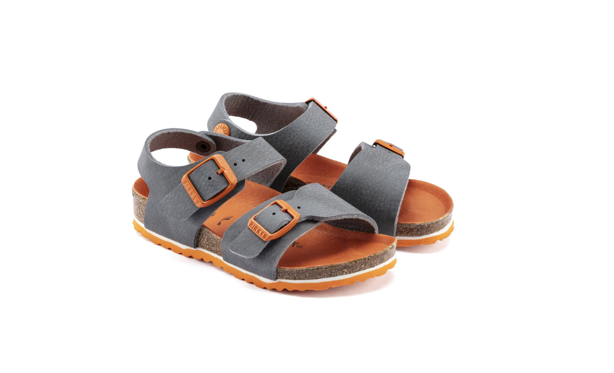 Birkenstock New York Kids Birko-Flor Gray Desert Soil