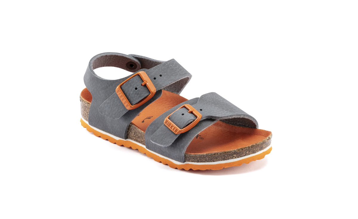 Birkenstock New York Kids Birko-Flor Gray Desert Soil