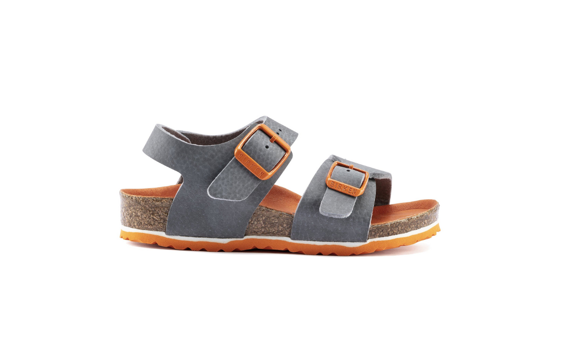 Birkenstock New York Kids Birko-Flor Gray Desert Soil
