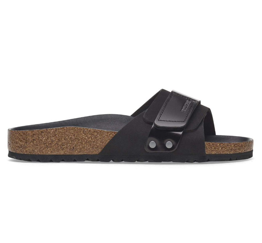 Birkenstock Oita Nubuck Leather Black Narrow
