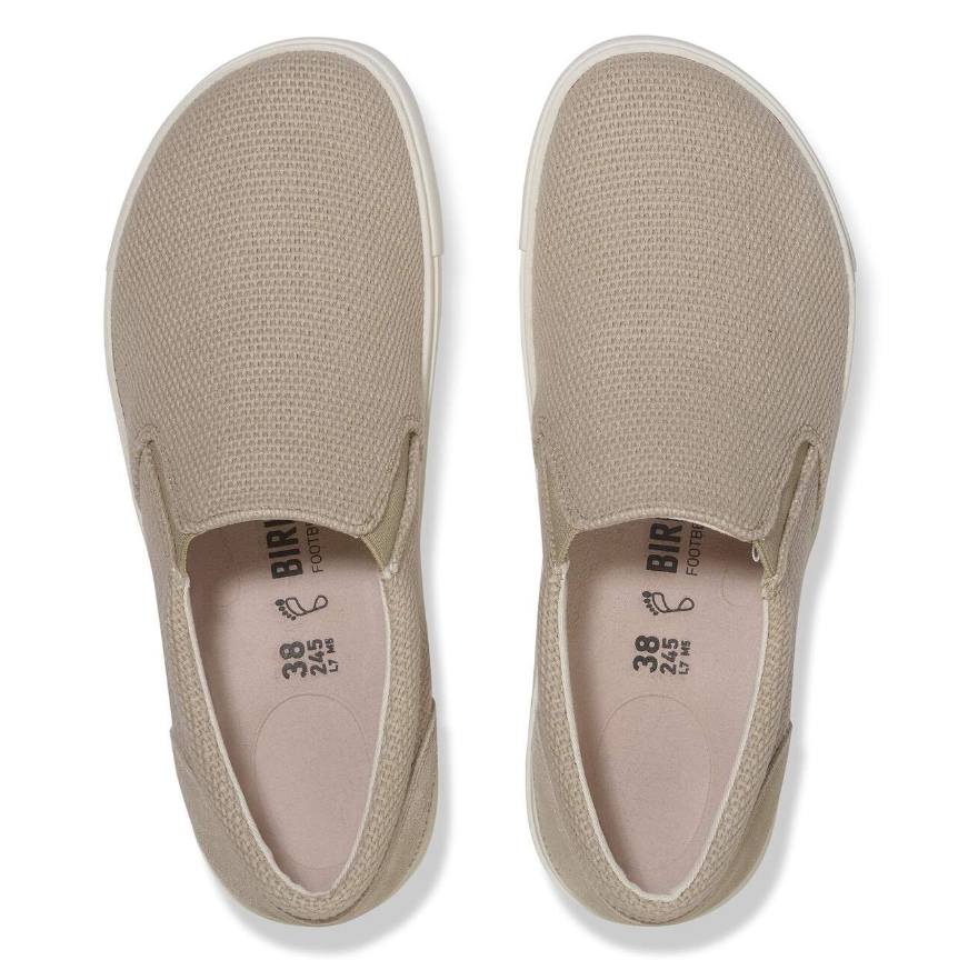 Birkenstock Oswego Canvas-Suede Sandcastle Regular
