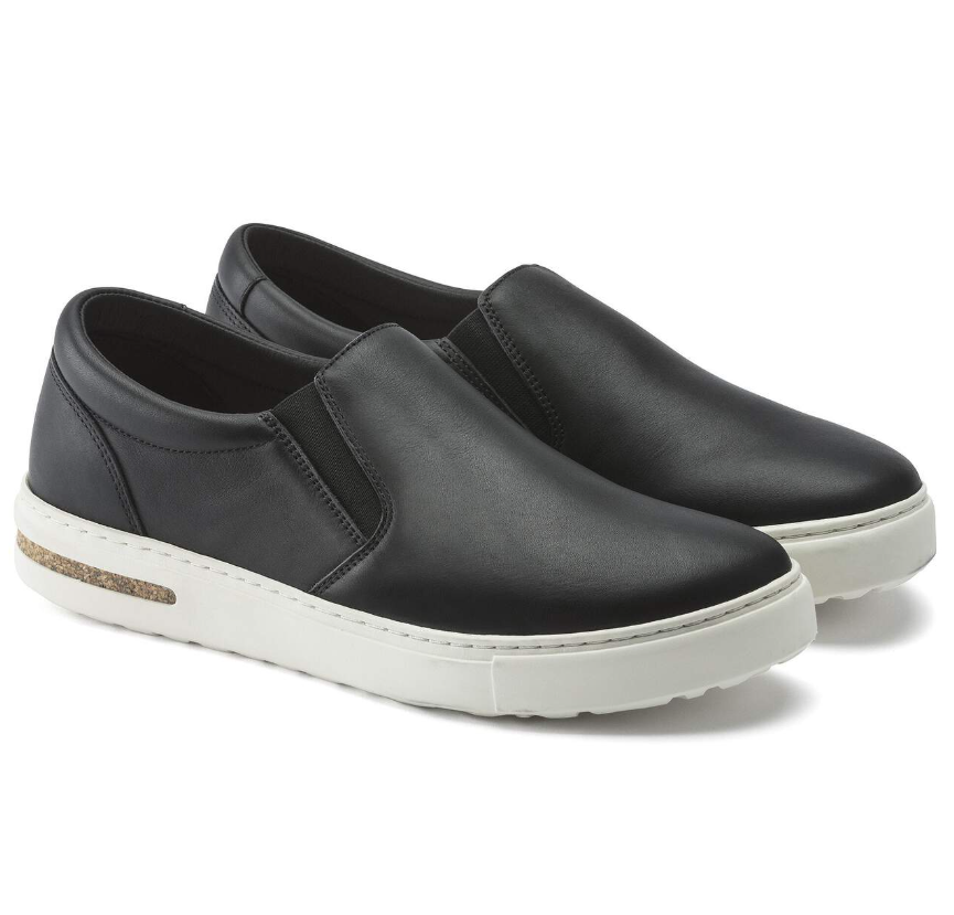 Birkenstock Oswego Leather Black Slip-On Regular