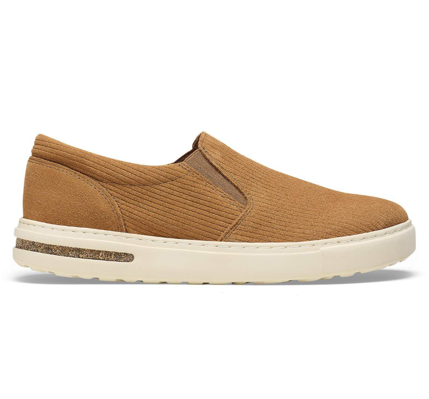Birkenstock Oswego Suede Leather Cork Brown Regular