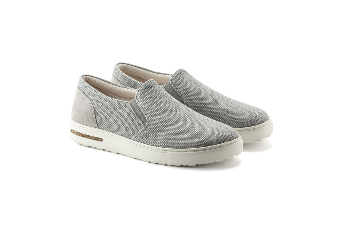 Birkenstock Oswego Canvas Suede Whale Gray Regular