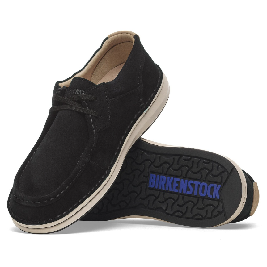 Birkenstock Pasadena Suede Leather Black Regular