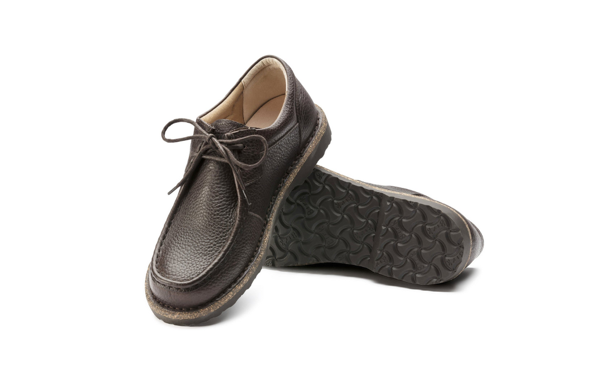 Birkenstock Pasadena Men II Natural Leather Espresso Regular