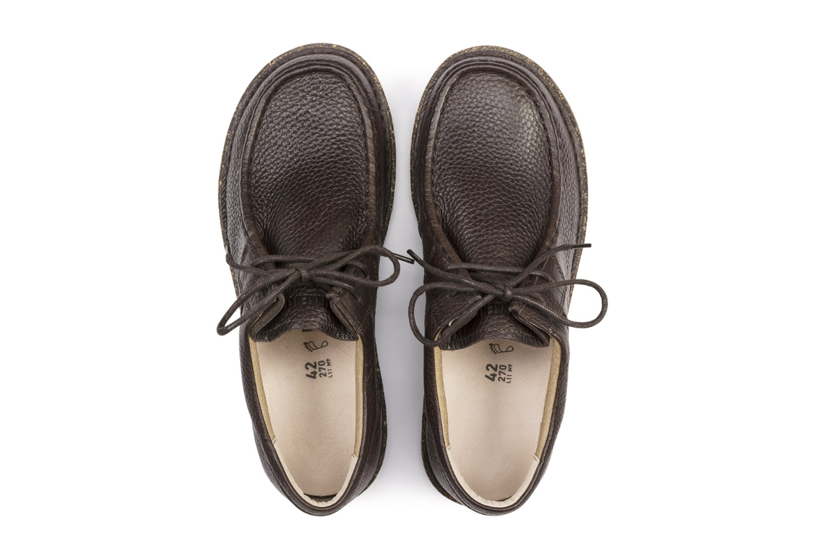 Birkenstock Pasadena Men II Natural Leather Espresso Regular