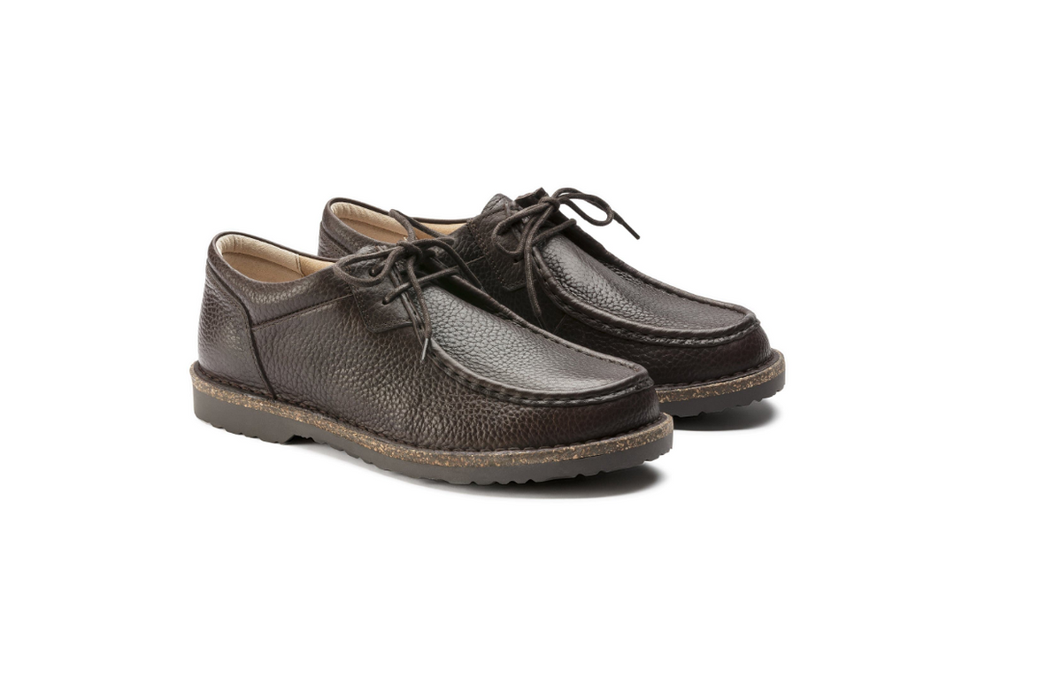 Birkenstock Pasadena Men II Natural Leather Espresso Regular