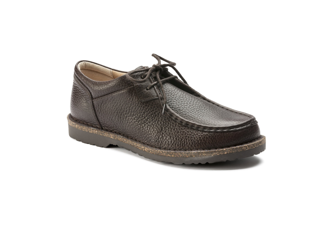 Birkenstock Pasadena Men II Natural Leather Espresso Regular