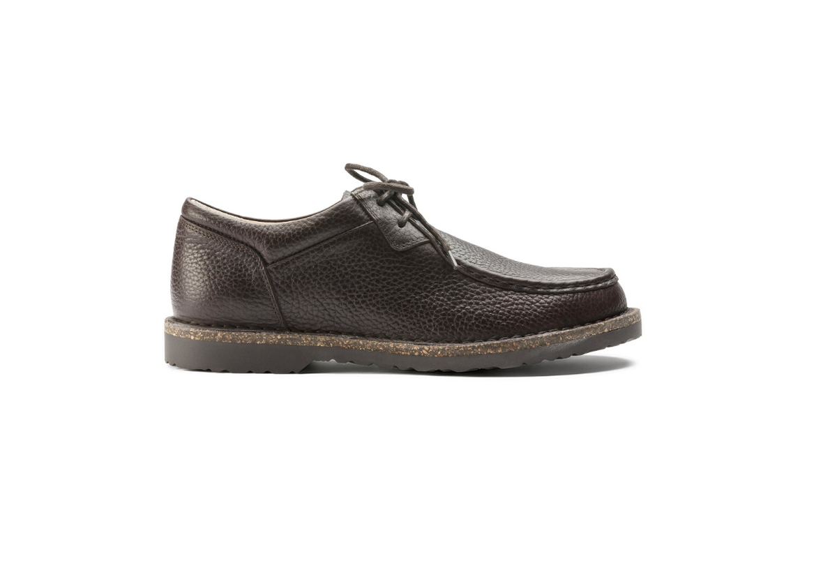Birkenstock Pasadena Men II Natural Leather Espresso Regular