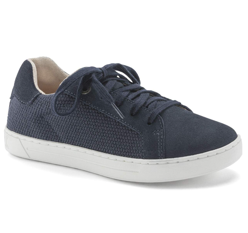 Birkenstock Porto Kids Suede Leather-Textile Midnight Blue Regular