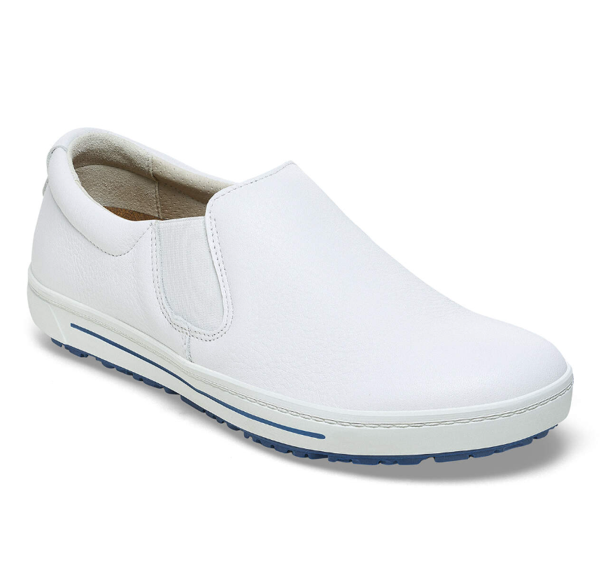 Birkenstock QO 400 Natural Leather White Regular