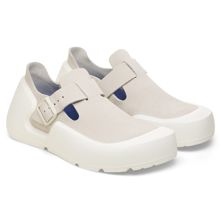 Birkenstock Reykjavik Nubuck Leather Antique White Regular