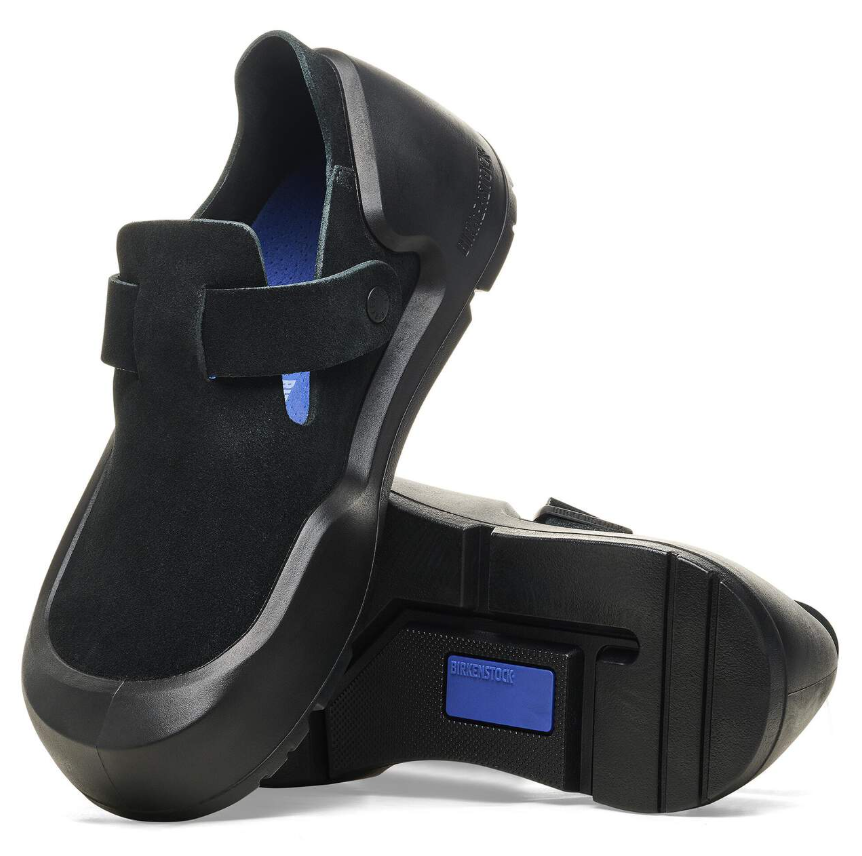 Birkenstock Reykjavik Nubuck Leather Black Narrow