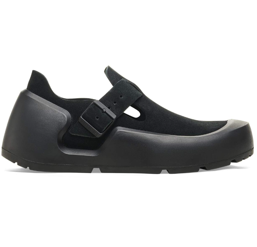 Birkenstock Reykjavik Nubuck Leather Black Narrow