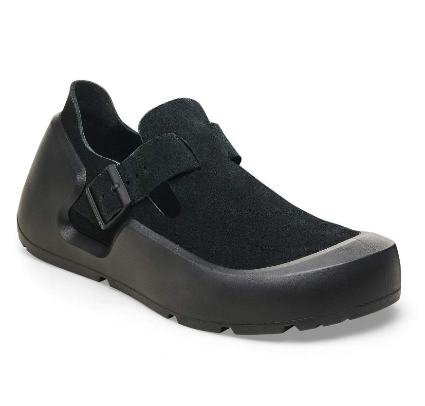 Birkenstock Reykjavik Nubuck Leather Black Regular