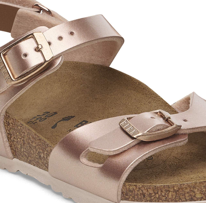 Birkenstock Rio Kids Birko-Flor Electric Metallic Copper Narrow