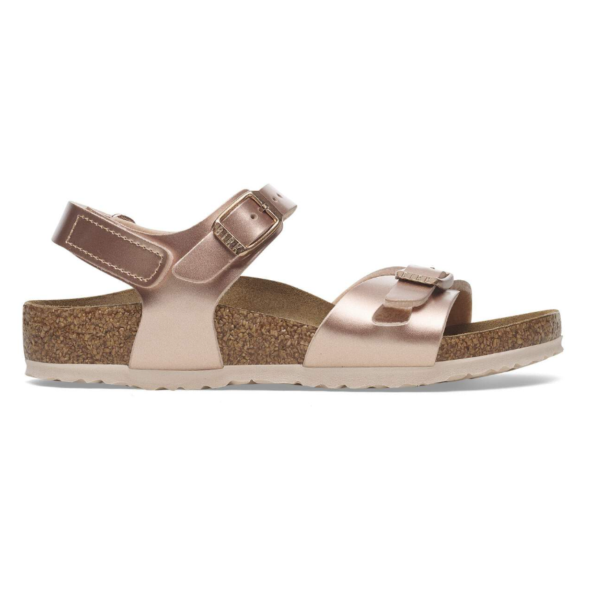 Birkenstock Rio Kids Birko-Flor Electric Metallic Copper Narrow