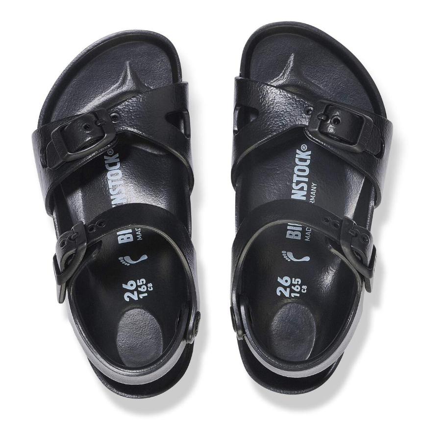 Birkenstock Rio Essentials Kids EVA Sandals Black Narrow